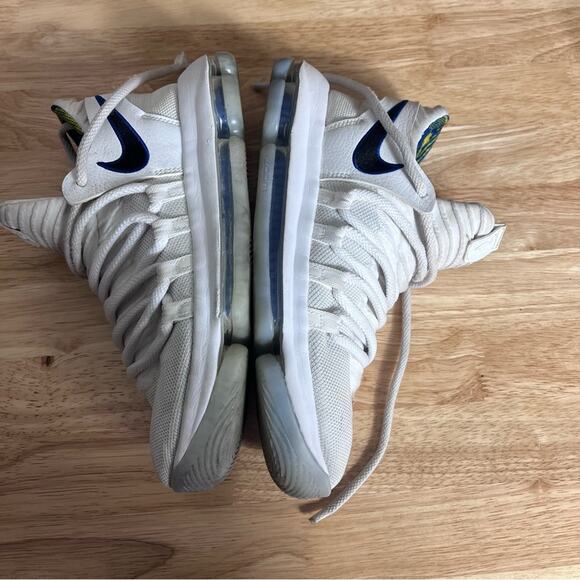 Nike Sneakers Shoes Boys US 6.5Y Zoom KD Warriors AJ 7781-101 - Picture 11 of 12